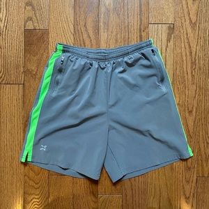 Neon Green Gym Short